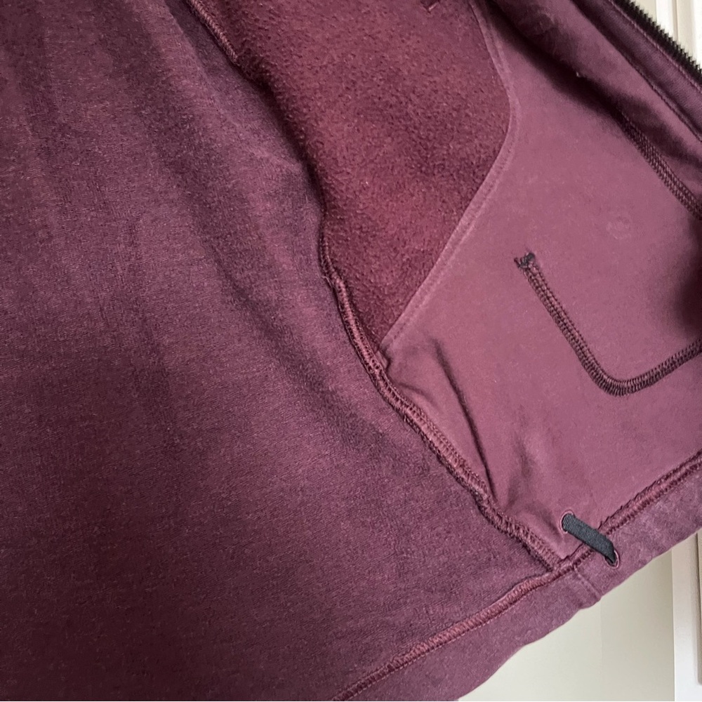 Lululemon Pleat to Street Purple Full Zip Hoodie Jacket with Pull Tag - Picture 13 of 16